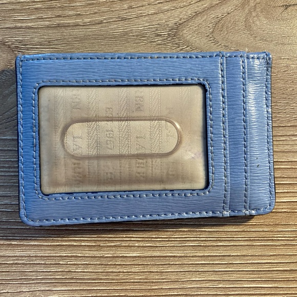 Ralph Lauren blue leather wallet cards - Picture 2 of 7